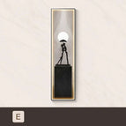 E / 30X120CM Black Frame / Remote Control 220V US
