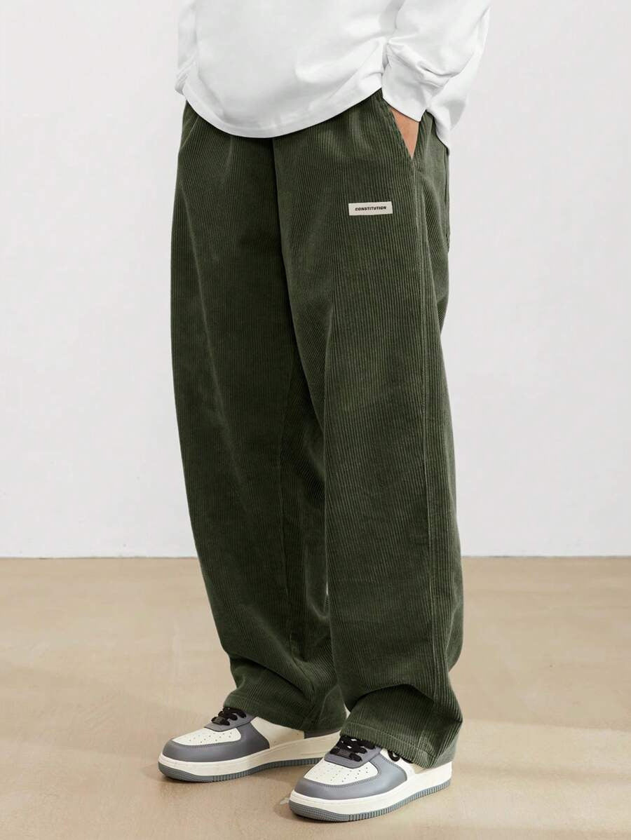 Loose Wide Leg Draping Casual Pants