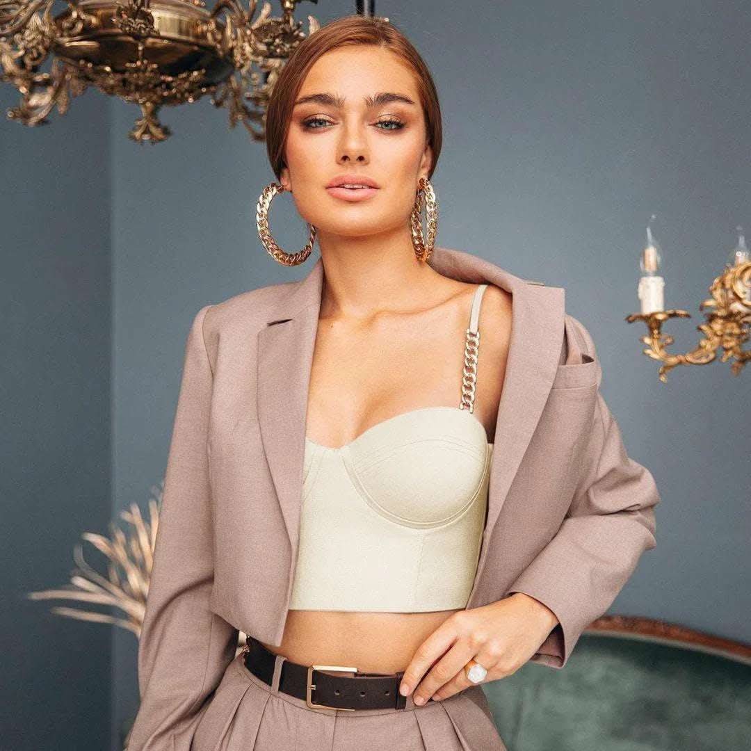 Vest Slim Sexy Sling Chain Top Women Fendax 0