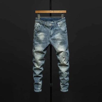 Fashion Slim-fitting Simple Men's Clothing Skinny Pants Fendax 0