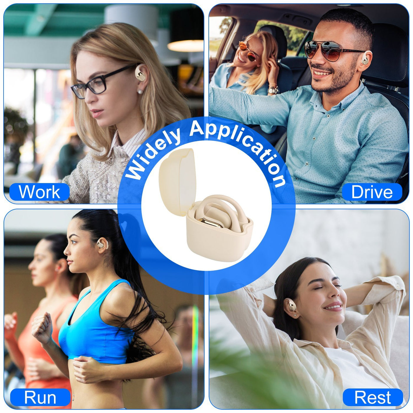 Earbuds With Ear-hook LED