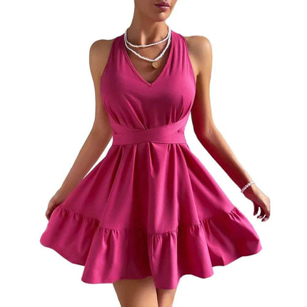 Summer Fashion Personalized Halter Dress Women Fendax 0