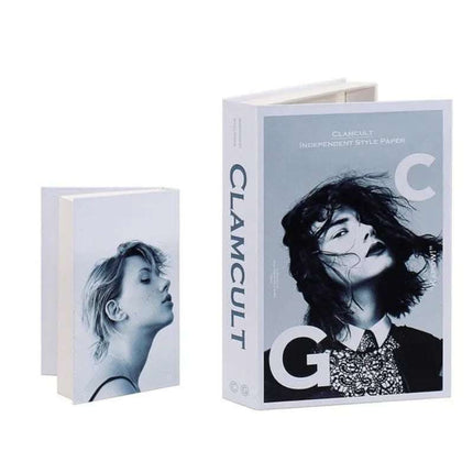 Fashion Fake Books For Decoration Storage Luxury Decorative Fendax 0