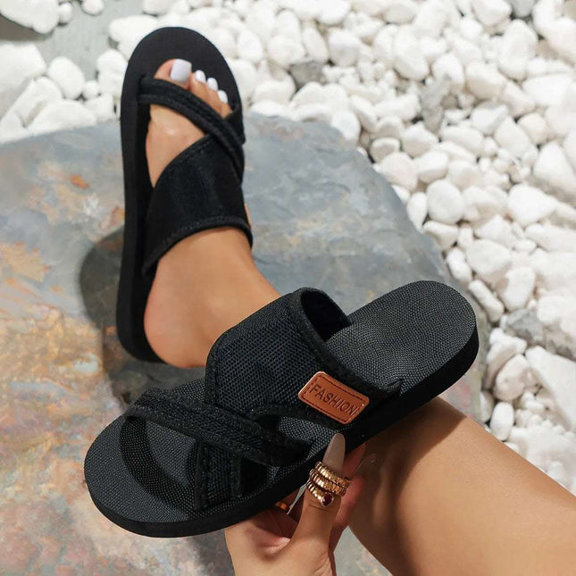 Summer Thick Bottom Fashion Casual Women's Slippers Fendax 0