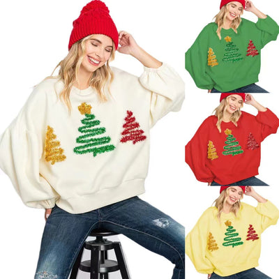 Christmas Casual Pullover Long Sleeve Sweater