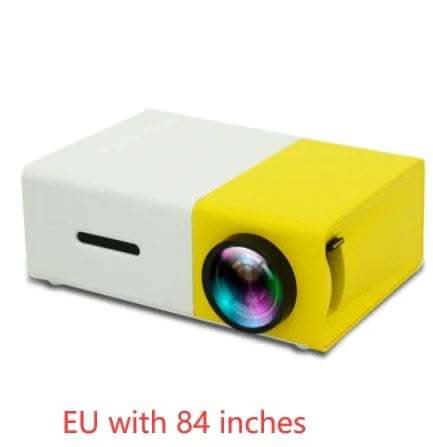 Portable Projector 3D Hd Led Home Theater Cinema HDMI-compatible Usb Audio Projector Yg300 Mini Projector Fendax 0