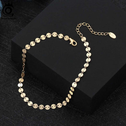 Fashion Women's Sterling Silver Feet Chain Fendax 0