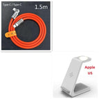 White Set11 / Apple US plug