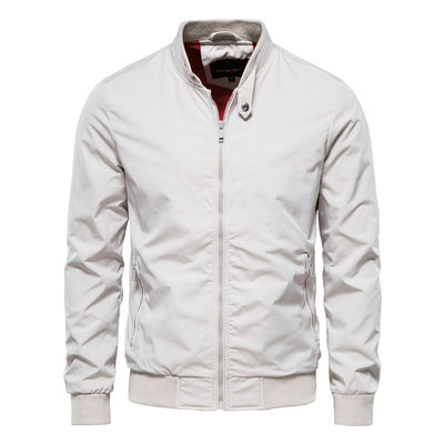 Men's Zip-up Jacket With Pockets