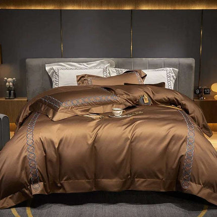 120 Pillow Cotton Four Piece Luxury Pure Cotton Duvet Cover Fendax 0