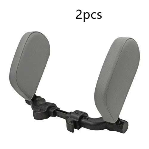 Car headrest pillow Sleep Adjustable Side Car Soft Travel Seat Headrest Auto Leather Support Neck Pillow Cushion car accessories Fendax 0