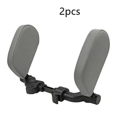 Car headrest pillow Sleep Adjustable Side Car Soft Travel Seat Headrest Auto Leather Support Neck Pillow Cushion car accessories Fendax 0