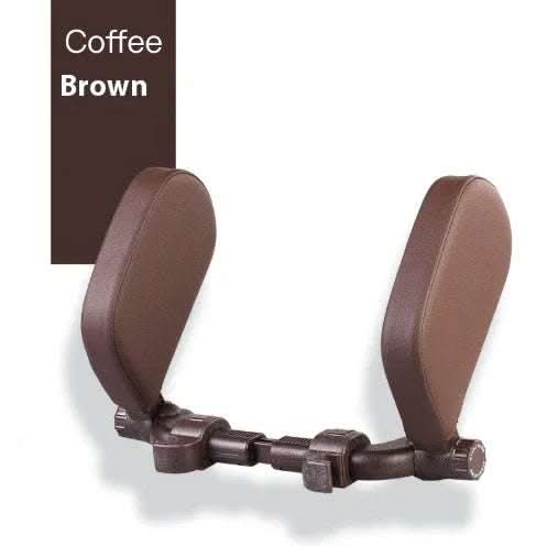 Car headrest pillow Sleep Adjustable Side Car Soft Travel Seat Headrest Auto Leather Support Neck Pillow Cushion car accessories Fendax 0