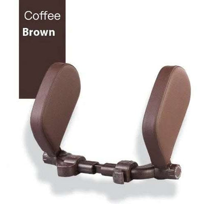 Car headrest pillow Sleep Adjustable Side Car Soft Travel Seat Headrest Auto Leather Support Neck Pillow Cushion car accessories Fendax 0