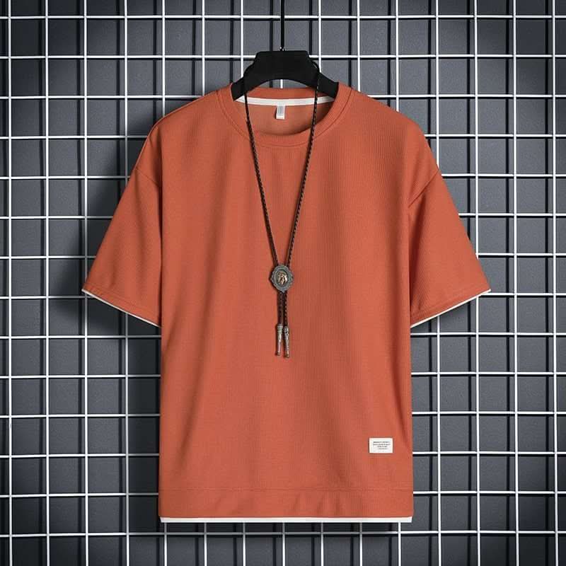 Half Sleeve Trendy All-matching Top Fendax 0