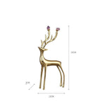 Purple stone deer small