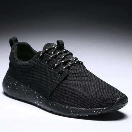 Men's Running Shoes Black White Design Light Weight Breathable Mesh Sneakers Jogging Shoes Fendax 0