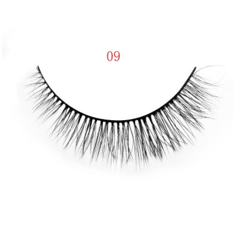 3 pairs of natural false eyelashes