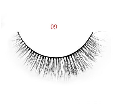 3 pairs of natural false eyelashes
