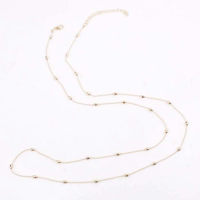 Simple copper bead waist chain Fendax 0