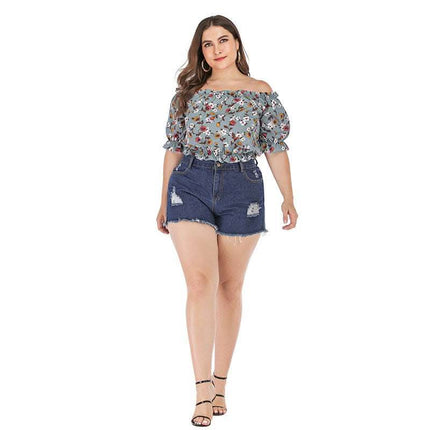 Sexy shoulder strapless top women Fendax 0