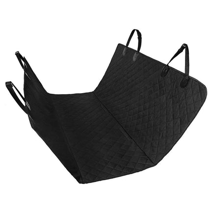 Dog Car Seat Cover View Mesh Pet Carrier Hammock Safety Protector Car Rear Back Seat Mat With Zipper And Pocket For Travel Fendax 0