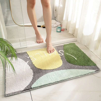 Bathroom Absorbent Floor Mats For Bathroom Non Slip Mats Fendax 0