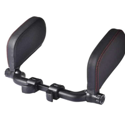 Car headrest pillow Sleep Adjustable Side Car Soft Travel Seat Headrest Auto Leather Support Neck Pillow Cushion car accessories Fendax 0