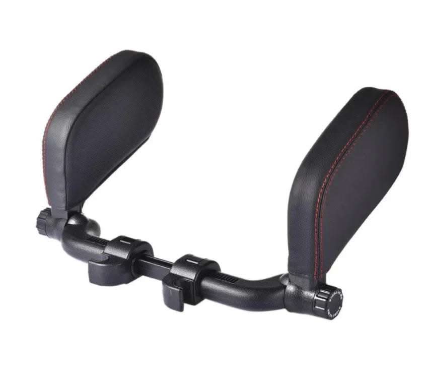 Car headrest pillow Sleep Adjustable Side Car Soft Travel Seat Headrest Auto Leather Support Neck Pillow Cushion car accessories Fendax 0