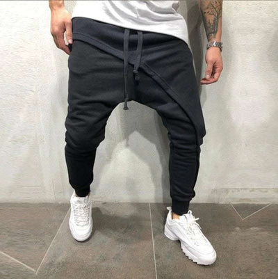 Men's layered jogging pants hip-hop drawstring pants Fendax 0
