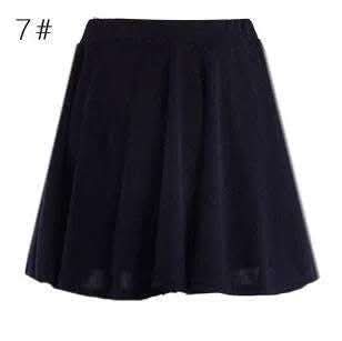 USA SIZE Large size women's high waist half skirt umbrella skirt pleated skirt sundress Fendax 0