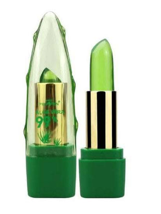 Aloe Vera Gel Color Changing Lipstick Gloss Moisturizer Anti-drying Desalination Fine-grain Lip Blam Care Fendax 0