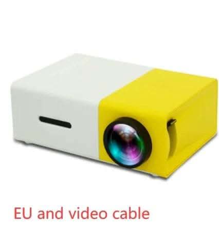 Portable Projector 3D Hd Led Home Theater Cinema HDMI-compatible Usb Audio Projector Yg300 Mini Projector Fendax 0