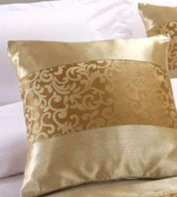 High grade and simple modern Chinese luxury gold bed cover, bed end cushion and pillow case Fendax 0