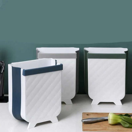 Kitchen folding trash can