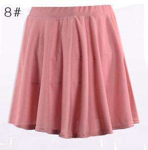 USA SIZE Large size women's high waist half skirt umbrella skirt pleated skirt sundress Fendax 0