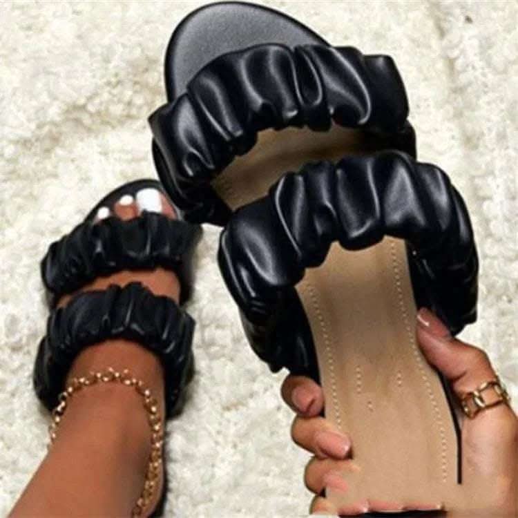New Summer Women's Slippers Fold Fashion Sandals