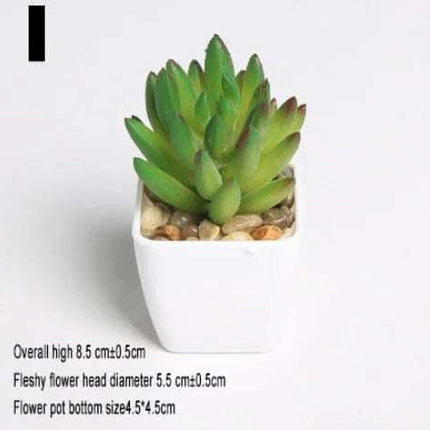 Simulated succulents mini potted plants Fendax 0