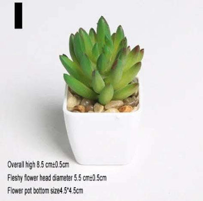 Simulated succulents mini potted plants Fendax 0