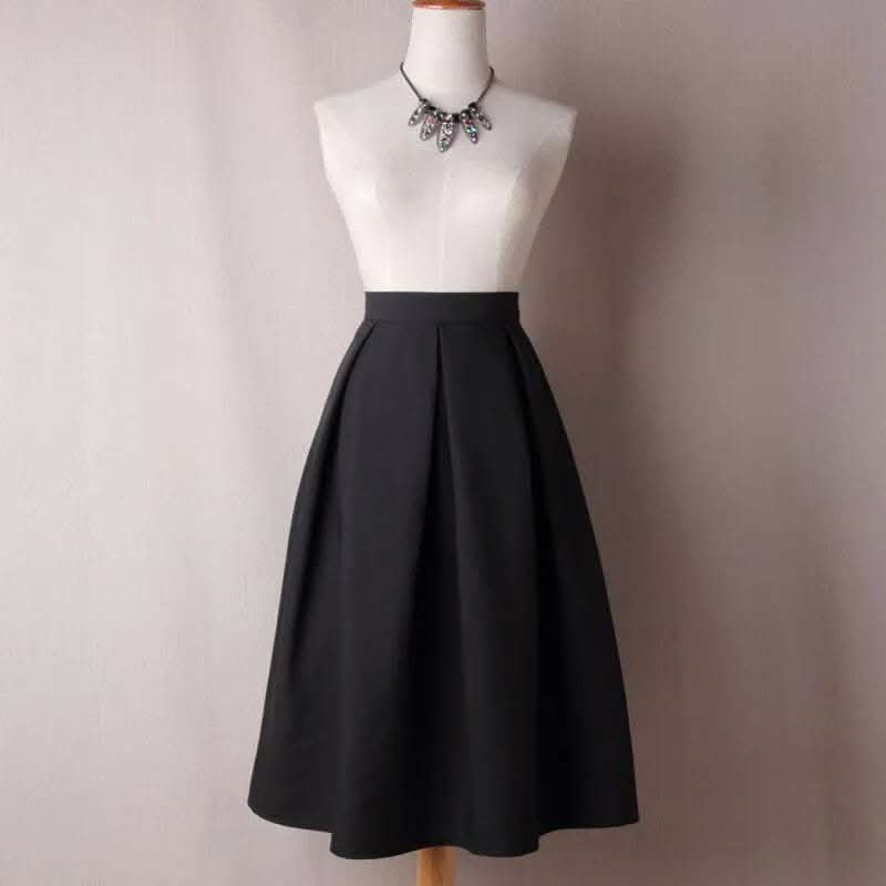 Mid-length skirt with umbrella skirt Fendax 0