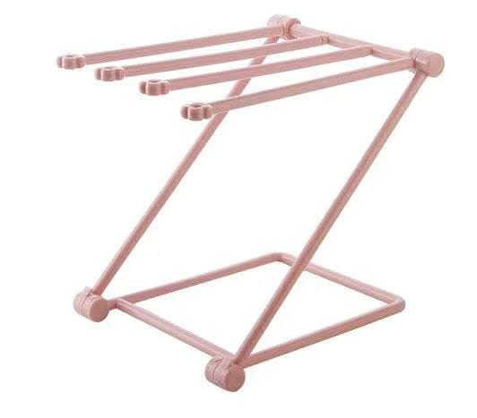Foldable Dishcloth Shelf Kitchen Accessories Gadget Organizer Fendax 0