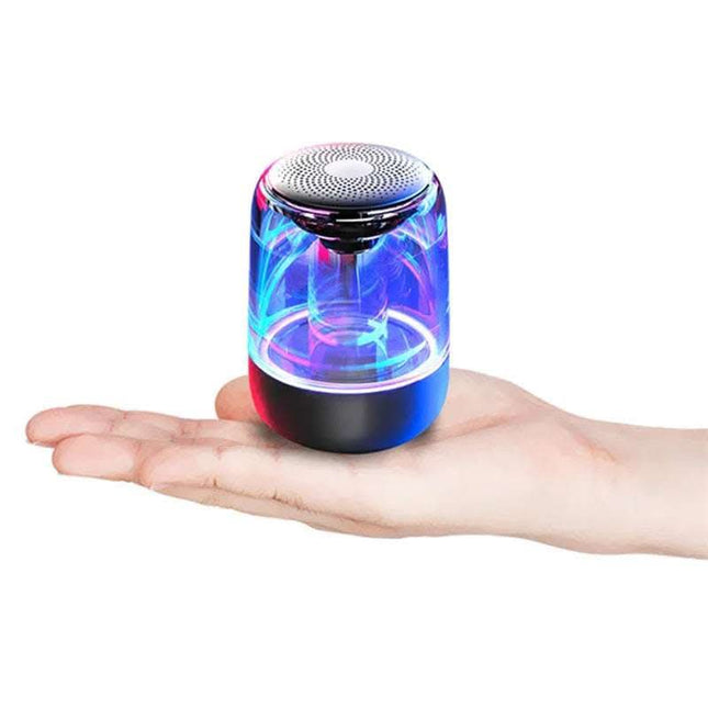 Portable Speakers Bluetooth Column Wireless Bluetooth Speaker Powerful Bass Radio with Variable Color LED Light Fendax 0