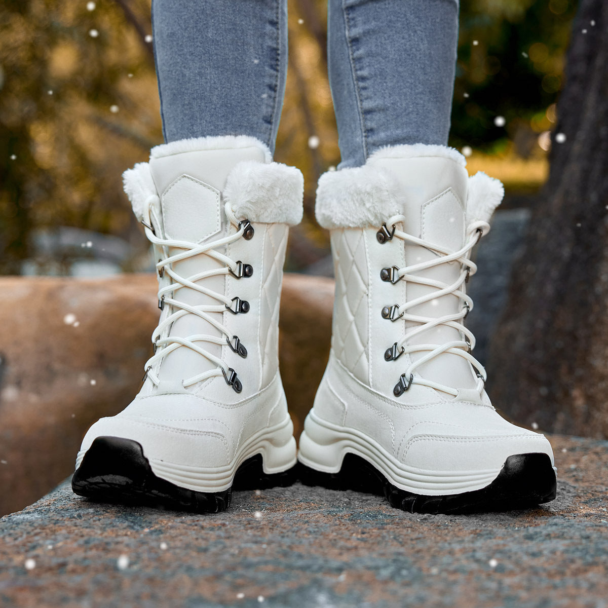 Women's Winter High-top Snow Boots