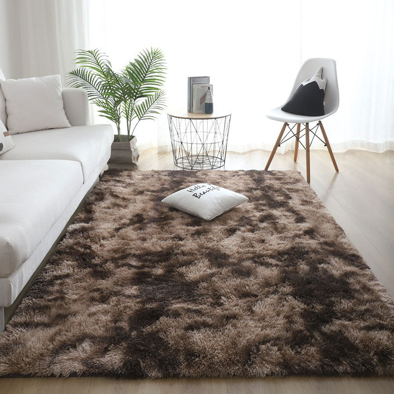 Living Room Plush Tie-dyed Carpet