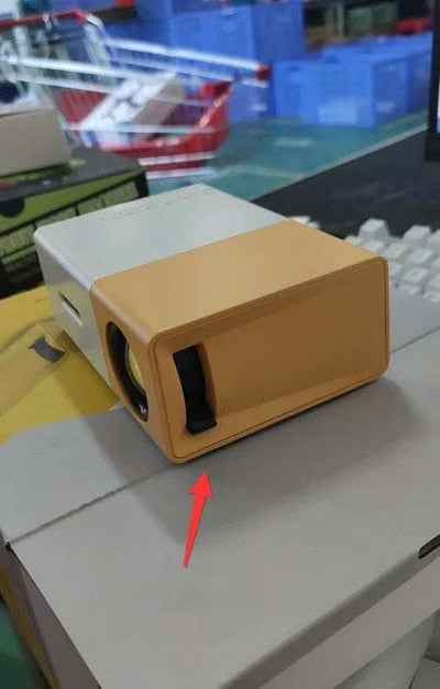 Portable Projector 3D Hd Led Home Theater Cinema HDMI-compatible Usb Audio Projector Yg300 Mini Projector Fendax 0