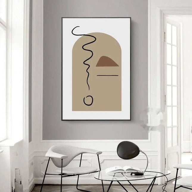 Living Room Sofa Background Wall Decorative Painting Mural Fendax 0