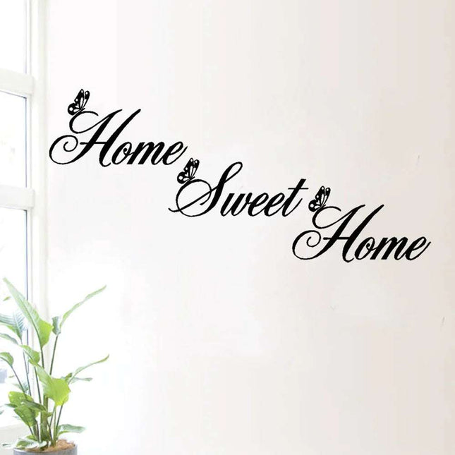 Home sweet home living room bedroom carved wall sticker Fendax 0