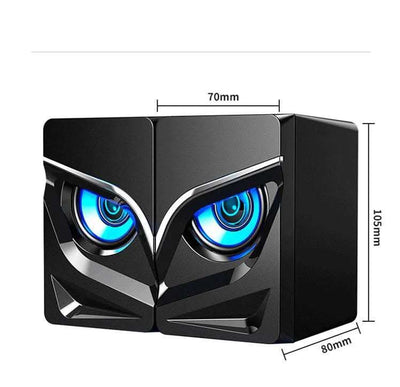 Desktop Computer Sound Bar Speakers with Compact Maneuverable Size Bluetooth Speaker Fendax 0