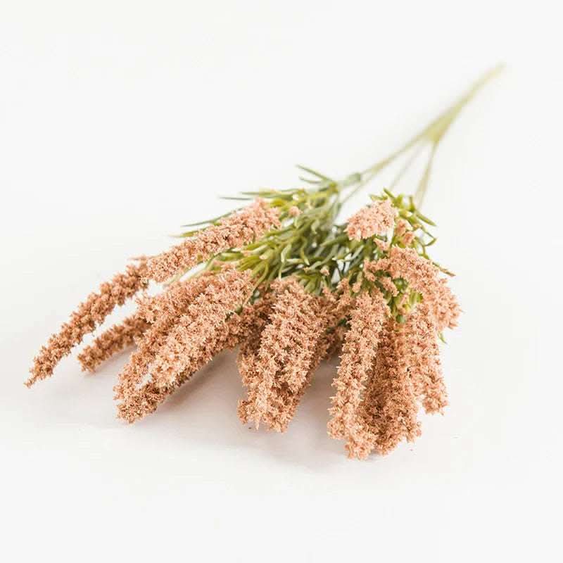 Artificial Wheat Ear Lavender Plant Home Decoration Handicraft Fendax 0