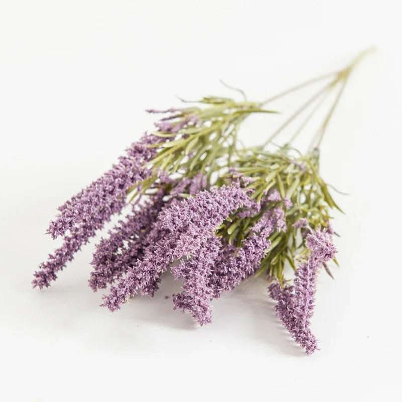 Artificial Wheat Ear Lavender Plant Home Decoration Handicraft Fendax 0